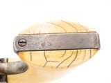 1876 mfr. LETTERED Antique .45 COLT Single Action Army Revolver IVORY GRIPBlack Powder Frame SAA - 13 of 19