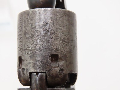 EARLY 3-DIGIT Antique LONDON MANUFACTORY COLT 1849 POCKET Revolver .31Cased with Inscription, Made c1853 - Image 17 of 25