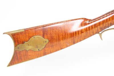 CIVIL WAR Era Antique W. NOGGLE Half Stock Perc. HOMESTEAD/HUNTING RifleMID-1800s GAME GETTING .31 Caliber Longarm - Image 6 of 23