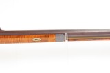 CIVIL WAR Era Antique W. NOGGLE Half Stock Perc. HOMESTEAD/HUNTING RifleMID-1800s GAME GETTING .31 Caliber Longarm - Image 4 of 23