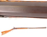 CIVIL WAR Era Antique W. NOGGLE Half Stock Perc. HOMESTEAD/HUNTING RifleMID-1800s GAME GETTING .31 Caliber Longarm - Image 1 of 23