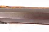 CIVIL WAR Era Antique W. NOGGLE Half Stock Perc. HOMESTEAD/HUNTING RifleMID-1800s GAME GETTING .31 Caliber Longarm - Image 16 of 23