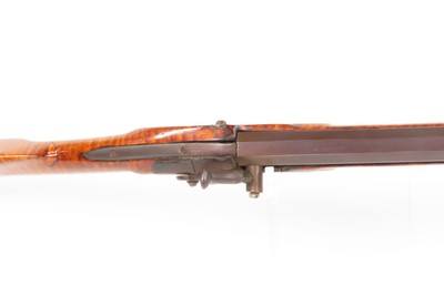 CIVIL WAR Era Antique W. NOGGLE Half Stock Perc. HOMESTEAD/HUNTING RifleMID-1800s GAME GETTING .31 Caliber Longarm - Image 14 of 23