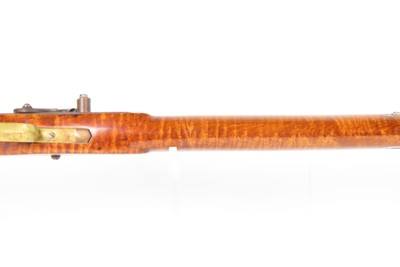 CIVIL WAR Era Antique W. NOGGLE Half Stock Perc. HOMESTEAD/HUNTING RifleMID-1800s GAME GETTING .31 Caliber Longarm - Image 10 of 23