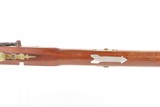 Antique AMERICAN Half Stock “William Moore” HUNTING Rifle BRASS FURNITURECIVIL WAR Era GAME GETTING .35 Caliber Longarm - 10 of 22