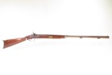 Antique AMERICAN Half Stock “William Moore” HUNTING Rifle BRASS FURNITURECIVIL WAR Era GAME GETTING .35 Caliber Longarm - 2 of 22