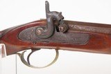 Antique AMERICAN Half Stock “William Moore” HUNTING Rifle BRASS FURNITURECIVIL WAR Era GAME GETTING .35 Caliber Longarm - 7 of 22