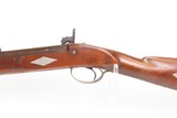 Antique AMERICAN Half Stock “William Moore” HUNTING Rifle BRASS FURNITURECIVIL WAR Era GAME GETTING .35 Caliber Longarm - 19 of 22