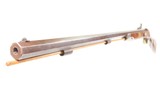Antique AMERICAN Half Stock “William Moore” HUNTING Rifle BRASS FURNITURECIVIL WAR Era GAME GETTING .35 Caliber Longarm - 21 of 22