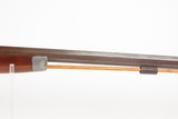 Antique AMERICAN Half Stock “William Moore” HUNTING Rifle BRASS FURNITURECIVIL WAR Era GAME GETTING .35 Caliber Longarm - 4 of 22