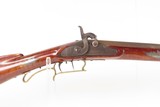 MID-1800s Antique A. FRANCK Half-Stock Percussion HOMESTEAD/HUNTING RifleINLAID Kentucky Style with LONDON WARRANTED Lock - 5 of 25