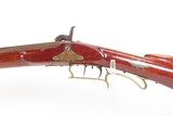 MID-1800s Antique A. FRANCK Half-Stock Percussion HOMESTEAD/HUNTING RifleINLAID Kentucky Style with LONDON WARRANTED Lock - 23 of 25