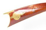 MID-1800s Antique A. FRANCK Half-Stock Percussion HOMESTEAD/HUNTING RifleINLAID Kentucky Style with LONDON WARRANTED Lock - 6 of 25