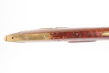 MID-1800s Antique A. FRANCK Half-Stock Percussion HOMESTEAD/HUNTING RifleINLAID Kentucky Style with LONDON WARRANTED Lock - 12 of 25