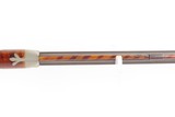 MID-1800s Antique A. FRANCK Half-Stock Percussion HOMESTEAD/HUNTING RifleINLAID Kentucky Style with LONDON WARRANTED Lock - 9 of 25