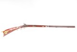 MID-1800s Antique A. FRANCK Half-Stock Percussion HOMESTEAD/HUNTING RifleINLAID Kentucky Style with LONDON WARRANTED Lock - 2 of 25