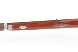 MID-1800s Antique A. FRANCK Half-Stock Percussion HOMESTEAD/HUNTING RifleINLAID Kentucky Style with LONDON WARRANTED Lock - 22 of 25