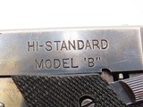 1940 mfr. HIGH STANDARD “Model B” .22 LR RF Semi-Auto TARGET Pistol C&RWith a Reputation for RELIABILITY and ACCURACY - 6 of 20