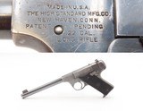 1940 mfr. HIGH STANDARD “Model B” .22 LR RF Semi-Auto TARGET Pistol C&RWith a Reputation for RELIABILITY and ACCURACY - 1 of 20