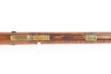 circa 1850s Antique ENGRAVED Full-Stock .44 Percussion American LONG RIFLEKentucky Style HUNTING/HOMESTEAD Longarm - 8 of 23