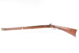 circa 1850s Antique ENGRAVED Full-Stock .44 Percussion American LONG RIFLEKentucky Style HUNTING/HOMESTEAD Longarm - 17 of 23