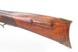 circa 1850s Antique ENGRAVED Full-Stock .44 Percussion American LONG RIFLEKentucky Style HUNTING/HOMESTEAD Longarm - 21 of 23