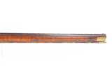 circa 1850s Antique ENGRAVED Full-Stock .44 Percussion American LONG RIFLEKentucky Style HUNTING/HOMESTEAD Longarm - 3 of 23