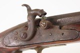 circa 1850s Antique ENGRAVED Full-Stock .44 Percussion American LONG RIFLEKentucky Style HUNTING/HOMESTEAD Longarm - 6 of 23