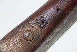 CONFEDERATE 1861 Dated TYPE-1 Antique RICHMOND, VA “Humpback” Rifle-MusketSCARCE! 1 OF 2300; VERY Early TRANSITIONAL Longarm - 23 of 25