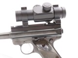 RUGER Mark II “TARGET” Semi-Auto .22 LR RF Modern Pistol w/BUSHNELL RED DOT Pistol type used for U.S. NAVY SEAL’s Training - 6 of 23