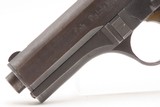WORLD WAR 2 Third Reich GERMAN OCCUPIED Czech 7.65mm CZ M27 Pistol C&R WWII With “WaA76” & “EAGLE/SWASTIKA” Acceptance Proofs - 14 of 18
