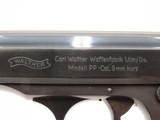 West German WALTHER Model PP 9mm Kurz Semi-Auto POCKET Pistol C&R 380 AUTOManufactured circa 1969 at ULM/DO - 6 of 20