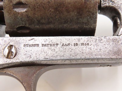 CIVIL WAR Antique U.S. STARR M1863 ARMY Single Action .44 Caliber Revolver1 of 23,000 Model 1863 Single Action Armies - Image 16 of 21