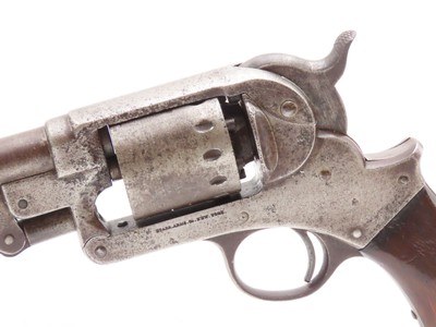 CIVIL WAR Antique U.S. STARR M1863 ARMY Single Action .44 Caliber Revolver1 of 23,000 Model 1863 Single Action Armies - Image 4 of 21