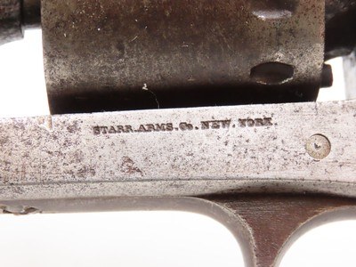 CIVIL WAR Antique U.S. STARR M1863 ARMY Single Action .44 Caliber Revolver1 of 23,000 Model 1863 Single Action Armies - Image 6 of 21