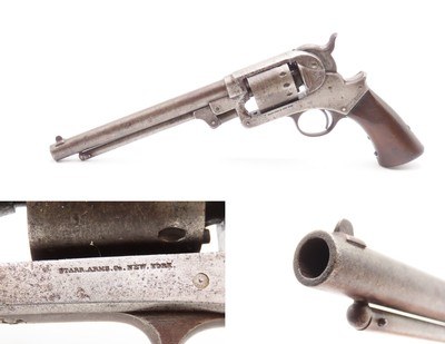 CIVIL WAR Antique U.S. STARR M1863 ARMY Single Action .44 Caliber Revolver1 of 23,000 Model 1863 Single Action Armies - Image 1 of 21
