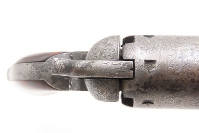 ENGRAVED Antique CIVIL WAR COLT M1851 NAVY .36 Perc. Revolver GUNFIGHTERManufactured in 1855 Used in WESTWARD EXPANSION - Image 15 of 25