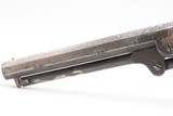 ENGRAVED Antique CIVIL WAR COLT M1851 NAVY .36 Perc. Revolver GUNFIGHTERManufactured in 1855 Used in WESTWARD EXPANSION - Image 20 of 25