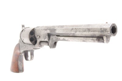 ENGRAVED Antique CIVIL WAR COLT M1851 NAVY .36 Perc. Revolver GUNFIGHTERManufactured in 1855 Used in WESTWARD EXPANSION - Image 25 of 25