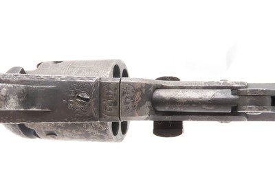 ENGRAVED Antique CIVIL WAR COLT M1851 NAVY .36 Perc. Revolver GUNFIGHTERManufactured in 1855 Used in WESTWARD EXPANSION - Image 9 of 25