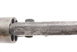 ENGRAVED Antique CIVIL WAR COLT M1851 NAVY .36 Perc. Revolver GUNFIGHTERManufactured in 1855 Used in WESTWARD EXPANSION - Image 14 of 25