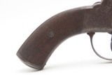 CASED & ENGRAVED British BARNES & CO. Double Action PERCUSSION RevolverSix-Shot SELF DEFENSE Pocket Pistol w/ACCESSORIES - Image 6 of 17