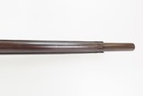 1780-90s FLORAL ENGRAVING Flintlock OFFICER’S FUSIL Military Pattern Musket Large Bore w/SILVER THUMB PLATE & BAYONET LUG - Image 14 of 25