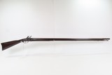 1780-90s FLORAL ENGRAVING Flintlock OFFICER’S FUSIL Military Pattern Musket Large Bore w/SILVER THUMB PLATE & BAYONET LUG - Image 2 of 25