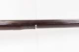 1780-90s FLORAL ENGRAVING Flintlock OFFICER’S FUSIL Military Pattern Musket Large Bore w/SILVER THUMB PLATE & BAYONET LUG - Image 5 of 25