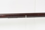 1780-90s FLORAL ENGRAVING Flintlock OFFICER’S FUSIL Military Pattern Musket Large Bore w/SILVER THUMB PLATE & BAYONET LUG - Image 22 of 25