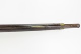 1780-90s FLORAL ENGRAVING Flintlock OFFICER’S FUSIL Military Pattern Musket Large Bore w/SILVER THUMB PLATE & BAYONET LUG - Image 9 of 25