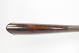 1780-90s FLORAL ENGRAVING Flintlock OFFICER’S FUSIL Military Pattern Musket Large Bore w/SILVER THUMB PLATE & BAYONET LUG - Image 13 of 25