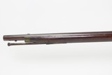 1780-90s FLORAL ENGRAVING Flintlock OFFICER’S FUSIL Military Pattern Musket Large Bore w/SILVER THUMB PLATE & BAYONET LUG - Image 21 of 25