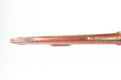 MID-1800s Antique T. DOUGLASS Full-Stock .44 Percussion American LONG RIFLE ENGRAVED Kentucky Style HUNTING/HOMESTEAD Longarm - Image 11 of 25